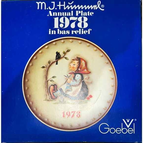 Goebel M.J. Hummel 1978 Annual Collectable Plate - Picture 4 of 10